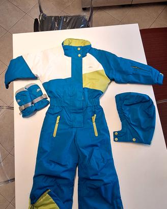 Tuta da sci intera  per bambini 3-4  anni
