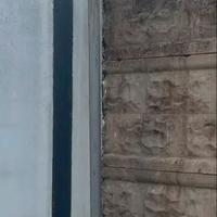 Panettoni in cemento con palo