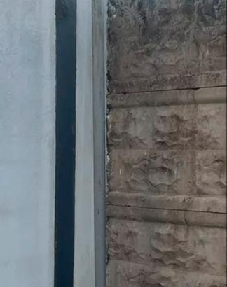 Panettoni in cemento con palo