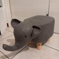 Pouf a forma di elefante