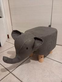 Pouf a forma di elefante
