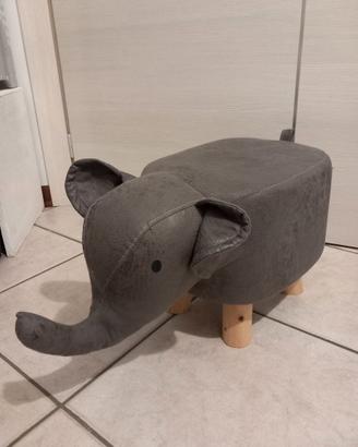 Pouf a forma di elefante