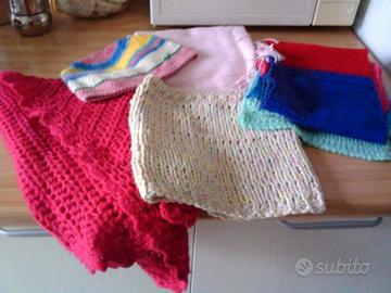 Stock 4 pezzi di lana fatti a mano