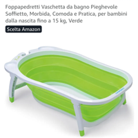 Vaschetta bagnetto pieghevole