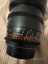 Samyang 85 mm t1.5 Canon
