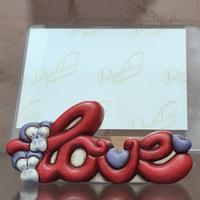 Thun porta fotografica scritta Love