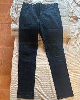 Prada pantalone blu scuro