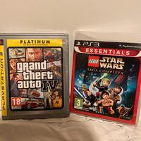 Grand Thef Auto 4 e Lego Star Wars Saga Completa