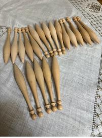 20 fuselli per tombolo