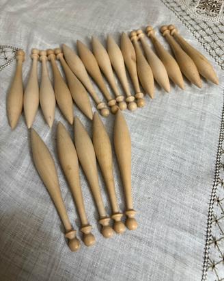 20 fuselli per tombolo