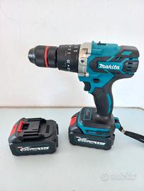 trapano a percussione  doppia batteria carict