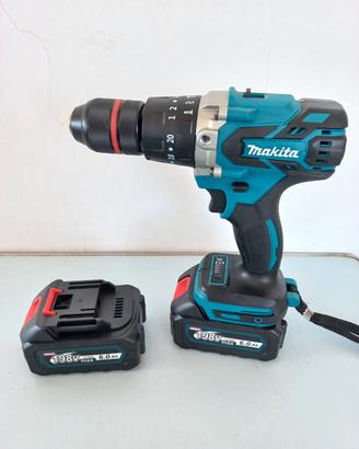 trapano a percussione  doppia batteria carict