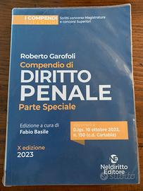 Compendio di diritto penale