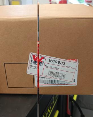 Faro tail lamp glass Van Wezelb autoparts