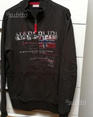 Napapijri BABLY- Felpa aperta - marrone Uomo