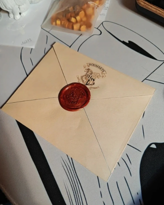 Lettera di ammissione ad Hogwarts personalizzabile