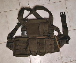 Gilet tattico Jacket softair verde