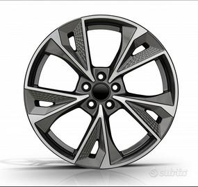 SET 4 CERCHI IN LEGA NUOVI PER AUDI-VW-SEAT ATTACC