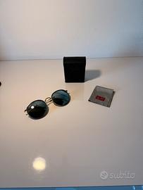 Ray-Ban Round Folding RB3517 - Oro/Blu