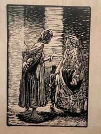 Xilografia in cornice