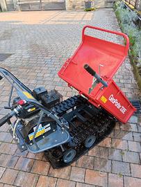 motocarriola con biotrituratore 