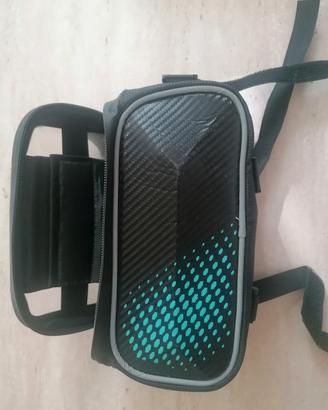 portacellulare e portaoggetti per bici