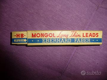 RARE Mine mine HB Mongol Long Thin Leads Eberhard