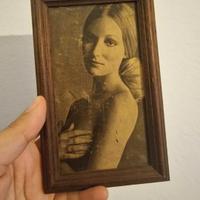 stampa su legno anni 60