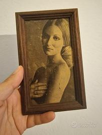 stampa su legno anni 60