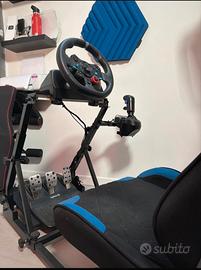 Simulatore di Guida Logitech G29 con Postazione