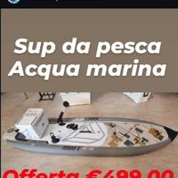 sup pesca acqua marina