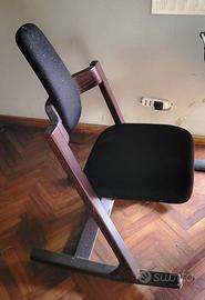 SEDIA A PENDOLO STOKKE DESIGN PETER OPSVIK VINTAGE