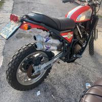 Ducati scrambler su base Cagiva Elefant