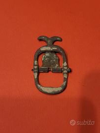 Fibbia antica 1600/1700 da sandalo, Originale