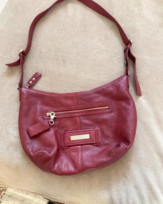 Borsa donna in pelle rossa Piquadro originale