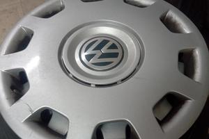 cerchi ferro 5x112 da15 con copricerchio vw