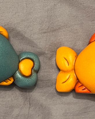 Thun pesciolino arancione e blu