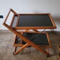 Carrello vivande e vassoio letto Foppapedretti