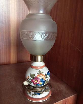 lampada in ceramica 