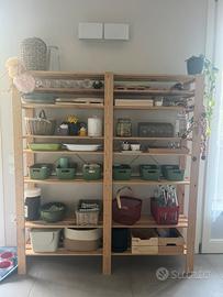 Coppia di scaffali Ikea  modelli HEJNE e IVAR