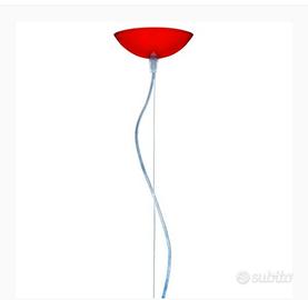 Lampadario Kartell fly rosso