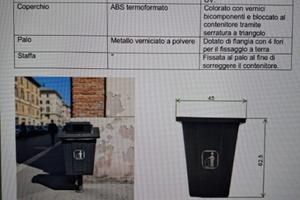 BNG POLIURBAN CONTENITORE URBANO PORTARIFIUTI