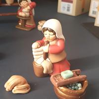 Pezzo realizzati in fimo adatto a presepe thun