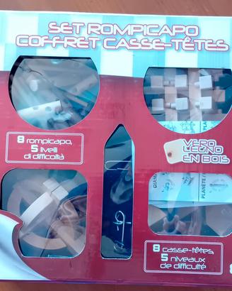 gioco in scatola  set rompicapo