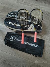 Coppia racchette ProKennex Q5 e borsa Prokennex