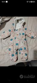 Tuta cappotto pesante 9 mesi