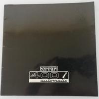 Ferrari 400 - Ferrari Mondial Brochure