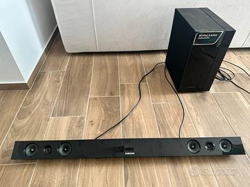 Sistema audio soundbar Samsung