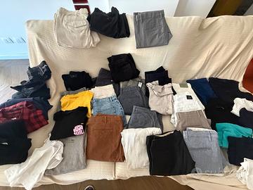 Stock firmato uomo 40 pezzi Zara liu jo 46 48