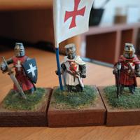 figurini crociati templari